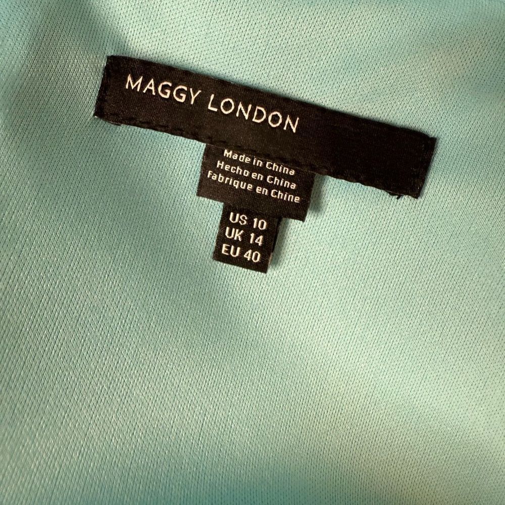 NWT Maggy London cap sleeve sheath dress size 10 - Picture 7 of 9